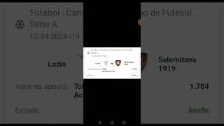 PALPITE DE FUTEBOL PARA HOJE DIA 12/04/2024 #palpitesdefutebol #lazio #salernitana #serieatim