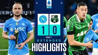 NAPOLI-SASSUOLO 1-0 | EXTENDED HIGHLIGHTS | SERIE A 2025/26