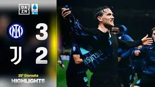 ZIELINSKI al 90' decide il DERBY d'ITALIA: Inter-Juventus 3-2 | Serie A Enilive | DAZN Highlights