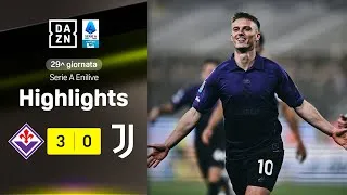APOTEOSI VIOLA, Motta KO: Fiorentina-Juventus 3-0 | Serie A Enilive | DAZN Highlights