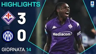 FIORENTINA-INTER 3-0 | HIGHLIGHTS | RECUPERO 14ª GIORNATA | SERIE A ENILIVE 2024/25