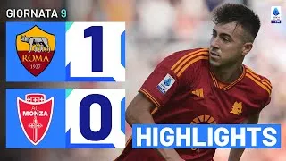 ROMA-MONZA 1-0 | HIGHLIGHTS | 9ª GIORNATA | SERIE A TIM 2023/24