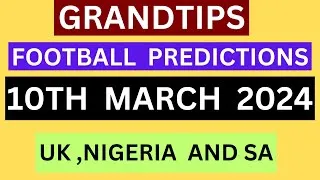 FOOTBALL PREDICTIONS TODAY 10/03/2024|PREMIER LEAGUE|BETTING TIPS SLIP, #betting@sports betting tips