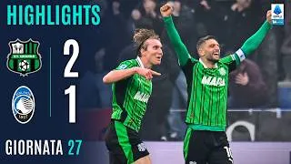 SASSUOLO-ATALANTA 2-1 | HIGHLIGHTS | 27ª GIORNATA | SERIE A ENILIVE 2025/26