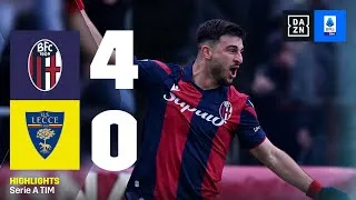 ORSOLINI è INCONTENIBILE, il Bologna fa POKER: Bologna-Lecce 4-0 | Serie A TIM | DAZN Highlights