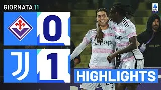 FIORENTINA-JUVENTUS 0-1 | HIGHLIGHTS | 11ª GIORNATA | SERIE A TIM 2023/24