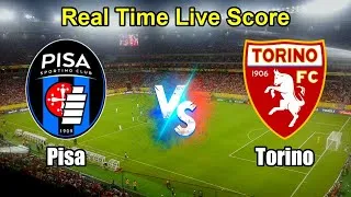 Pisa vs Torino Live Score - Italian Serie A