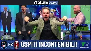 GOL DI PISA MILAN 1-2: SUCCEDE DI TUTTO IN STUDIO!