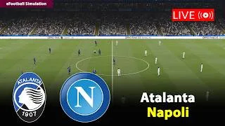 🔴Atalanta vs Napoli | Serie A 2025/26 | eFootball PES21 Simulation
