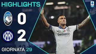 ATALANTA-INTER 0-2 | HIGHLIGHTS | 29ª GIORNATA | SERIE A ENILIVE 2024/25