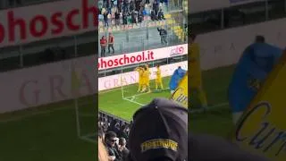 Gol Ghedjemis 2-0 contro lo Spezia #frosinone #curvanord #calcio #seriea #perte #frosinonecalcio