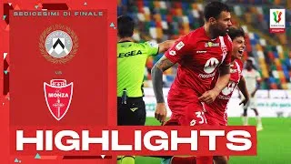 Udinese-Monza 2-3 | È festa Monza con Petagna: Gol e Highlights | Coppa Italia Frecciarossa 2022/23