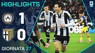 UDINESE-PARMA 1-0 | HIGHLIGHTS | 27ª GIORNATA | SERIE A ENILIVE 2024/25