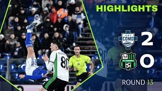 Como - Sassuolo | 2-0 | Highlights | Serie A 2025-26 | como sassuolo