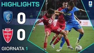 EMPOLI-MONZA 0-0 | HIGHLIGHTS | 1ª GIORNATA | SERIE A ENILIVE 2024/25