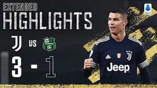 Juventus 3-1 Sassuolo | Ramsey &amp; Ronaldo Secure win with Late Goals! | EXTENDED Highlights