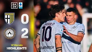 ZANIOLO formato NAZIONALE: Parma-Udinese 0-2 | Serie A Enilive | DAZN Highlights