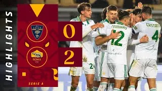 LECCE 0-2 ROMA | SERIE A HIGHLIGHTS 2025-26