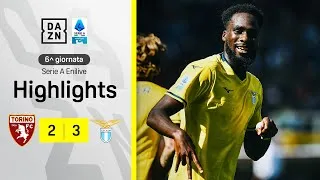 CHE PARTITA, e che gol COCO: Torino-Lazio 2-3 | Serie A Enilive | DAZN Highlights