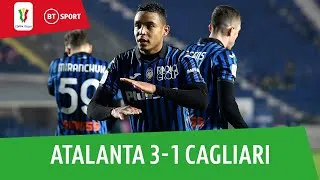 Atalanta vs. Cagliari (3-1) | Coppa Italia Highlights | Atalanta move to the quarter-finals