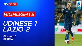 Udinese-Lazio 1-2: gol e highlights | Serie A