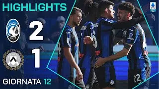 ATALANTA-UDINESE 2-1 | HIGHLIGHTS | 12ª GIORNATA | SERIE A ENILIVE 2024/25