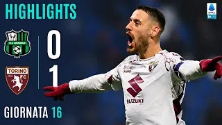 SASSUOLO-TORINO 0-1 | HIGHLIGHTS | 16ª GIORNATA | SERIE A ENILIVE 2025/26