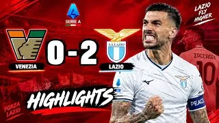 VENEZIA 0–2 LAZIO | FULL-TIME HIGHLIGHTS | SERIE A ⚽🔥