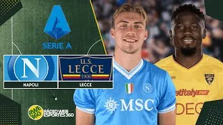 NAPOLI X LECCE | SERIE A - NARRAÇÃO AO VIVO