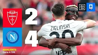 URAGANO NAPOLI, POKER DA URLO: Monza-Napoli 2-4 | Serie A TIM | DAZN Highlights