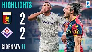 GENOA-FIORENTINA 2-2 | HIGHLIGHTS | 11ª GIORNATA | SERIE A ENILIVE 2025/26