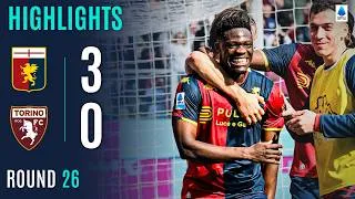 GENOA-TORINO 3-0 | HIGHLIGHTS | Comfortable Win For The Grifone | Serie A 2025/26