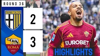 Parma Roma (2-3) Gli Highlights | Serie A 2026 | parma calcio vs AS roma | roma parma | parma roma