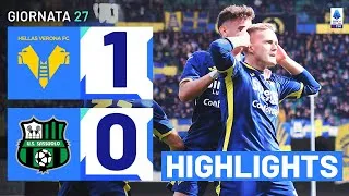 VERONA-SASSUOLO 1-0 | HIGHLIGHTS | 27ª GIORNATA | SERIE A TIM 2023/24