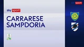 Carrarese-Sampdoria 1-0: gli highlights | Serie B