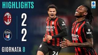 MILAN-PISA 2-2 | HIGHLIGHTS | 8ª GIORNATA | SERIE A ENILIVE 2025/26