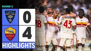 US Lecce - AS Roma | 0-4 | Gli Highlights | Serie A 2026-27 | lecce roma