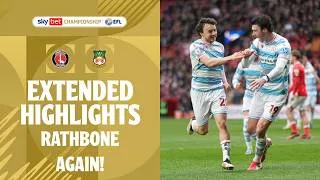 RATHBONE AGAIN! | Charlton Atheltic v Wrexham Extended Highlights