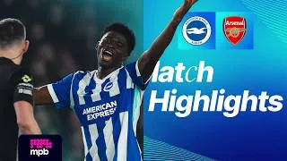 HIGHLIGHTS | Brighton v Arsenal | Premier League