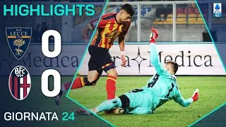 LECCE-BOLOGNA 0-0 | HIGHLIGHTS | 24ª GIORNATA | SERIE A ENILIVE 2024/25