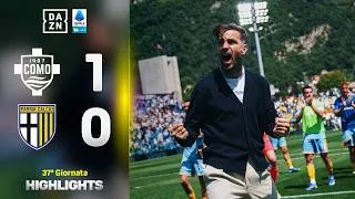 Il Como di FABREGAS tiene vivo il SOGNO CHAMPIONS: Como-Parma 1-0 | Serie A Enilive |DAZN Highlights