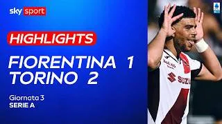 Fiorentina-Torino 1-2: gol e highlights | Serie A