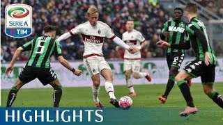 Sassuolo - Milan 2-0 - Highlights - Matchday 28 - Serie A TIM 2015/16