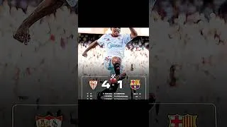 Barcelona vs Sevilla 🤣 #barcelona #sevilla #laliga #realmadrid #shorts
