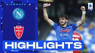 Napoli-Monza 4-0 | Kvara inarrestabile al Diego Maradona: Gol e Highlights | Serie A TIM 2022/23
