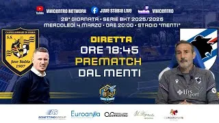 Juve Stabia - Sampdoria IL PREPARTITA DAL MENTI del 04-03-2026