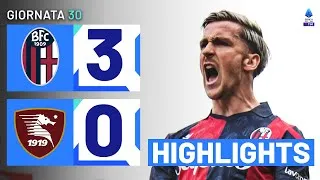 BOLOGNA-SALERNITANA 3-0 | HIGHLIGHTS | 30ª GIORNATA | SERIE A TIM 2023/24
