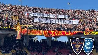"Il tuo urlo in eterno buon viaggio Salvatore" | Lecce - Empoli [13/04/2024] , Serie A