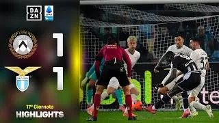 Prima l'autogol di SOLET, poi DAVIS al 95': Udinese-Lazio 1-1 | Serie A Enilive | DAZN Highlights