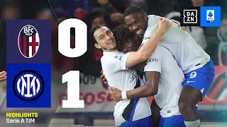 La decide BISSECK, INZAGHI vola in classifica: Bologna-Inter 0-1 | Serie A TIM | DAZN Highlights